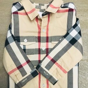 Burberry Toddler Boys Button Up Shirt